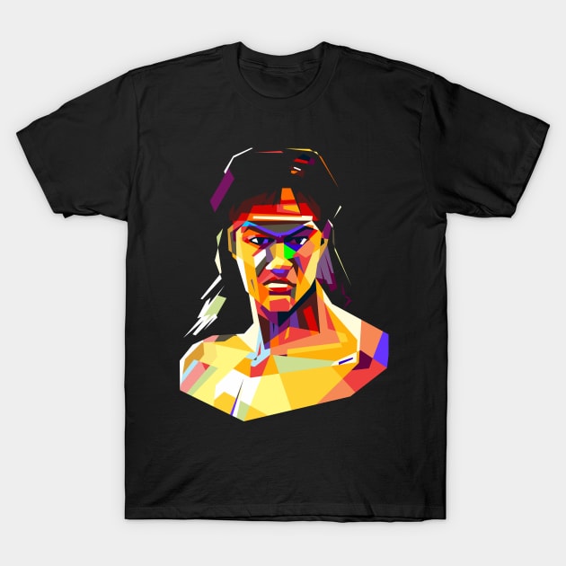 Liu kang T-Shirt by Shuriken